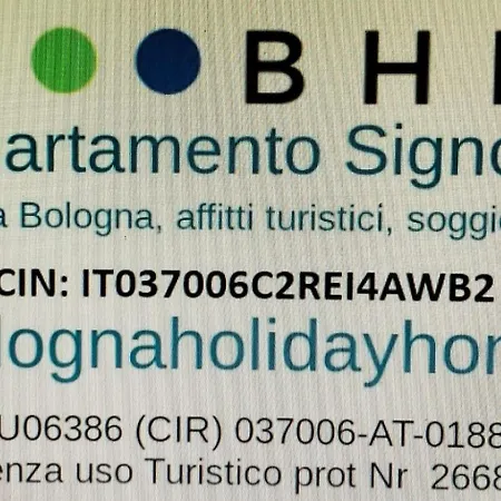 Bhh Appartamento Signorini Bologna -Wwwbolognaholidayhomecom- Parcheggio Riservato E Giardino - Holiday House Bologna Garden Parking Lägenhet *