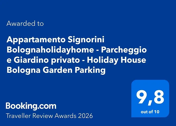Bhh Appartamento Signorini Bologna -Wwwbolognaholidayhomecom- Holiday House Signorini Bologna Garden Parking - Parcheggio Riservato E Giardino Privato - Lägenhet Bologna